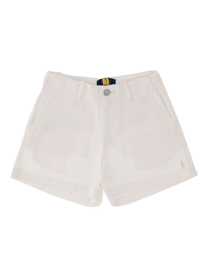 Bermuda bianca per bambina 313934331 005 Ralph Lauren Kids 