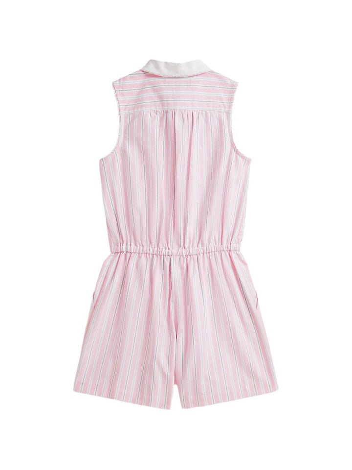 Tuta rosa/bianca per bambina 313A11846 001 Ralph Lauren Kids 