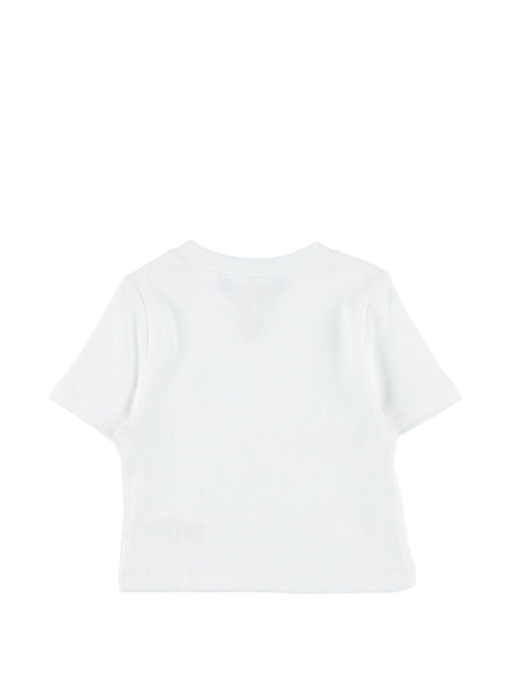 T-shirt bianco per bambina 313A96144 001 Ralph Lauren Kids 