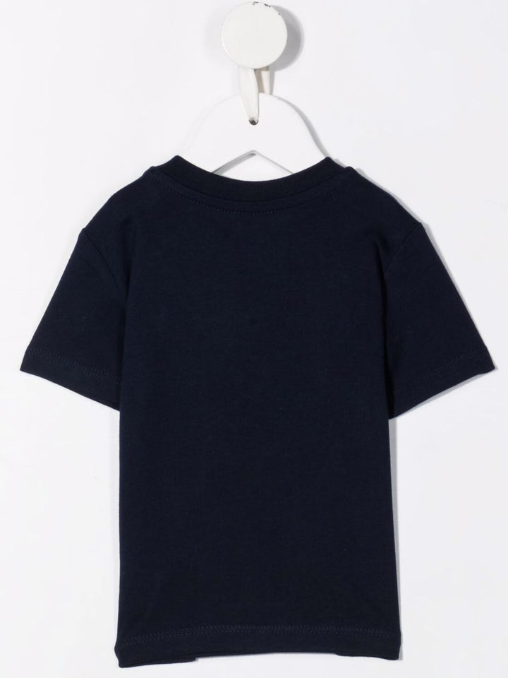 T-shirt blu navy per neonato 320832904 035 Ralph Lauren Kids 