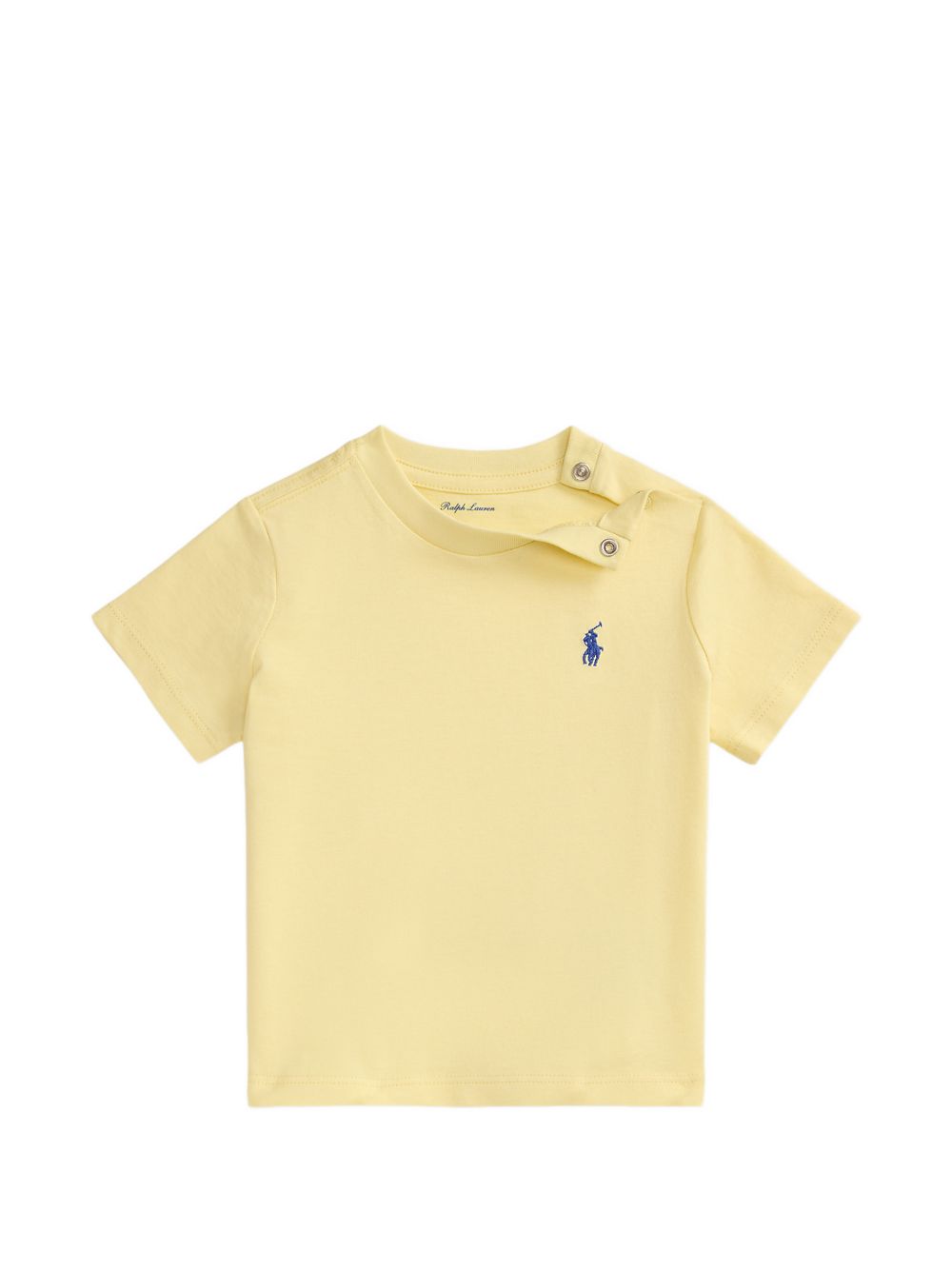 T-shirt giallo chiaro per neonato 320832904 509 Ralph Lauren Kids 