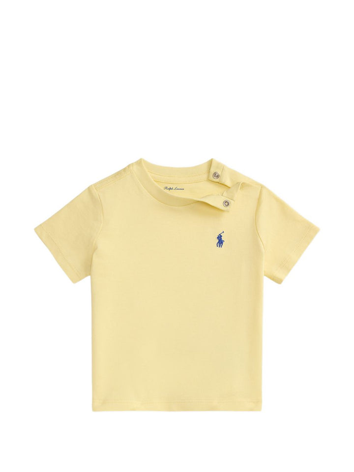 T-shirt giallo chiaro per neonato 320832904 509 Ralph Lauren Kids 