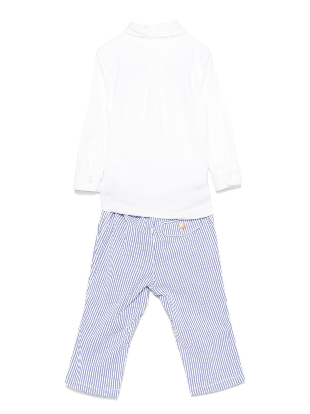 Completo bianco/blu per neonata 320978424 001 Ralph Lauren Kids 