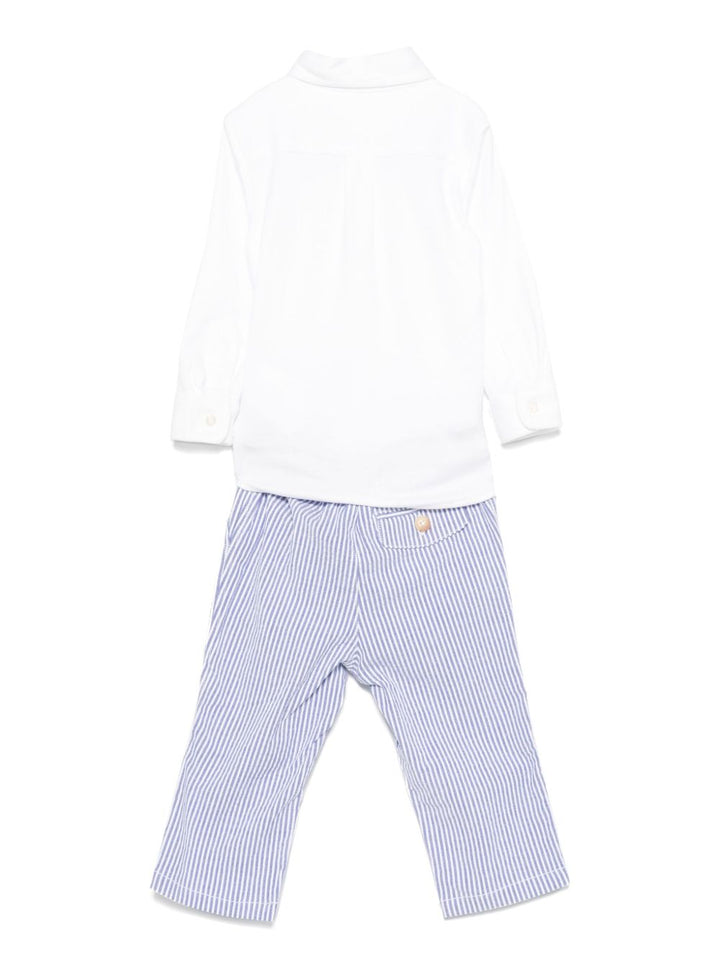 Completo bianco/blu per neonata 320978424 001 Ralph Lauren Kids 