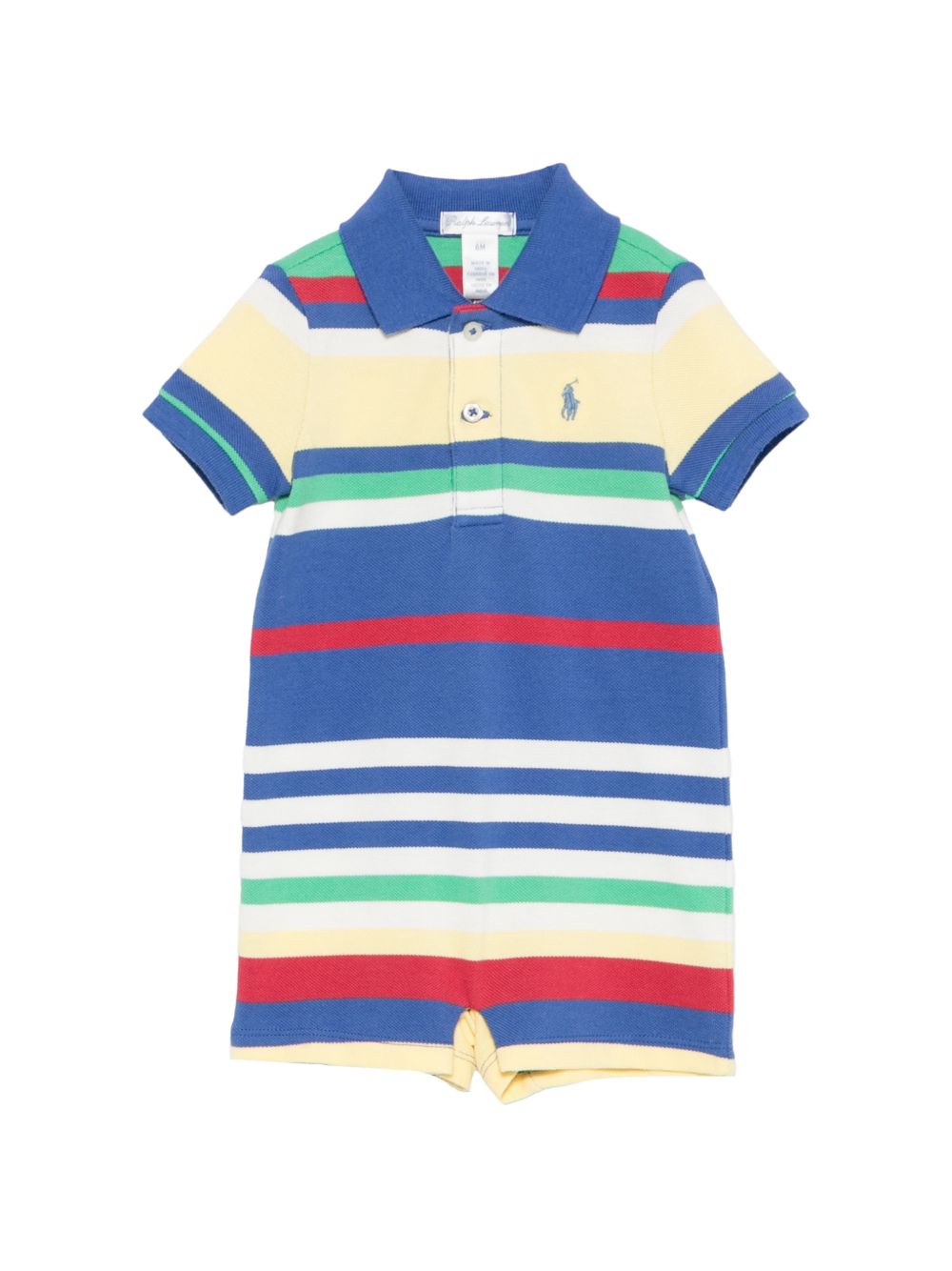 Tutina multicolor per neonato 320B14039 001 Ralph Lauren Kids 