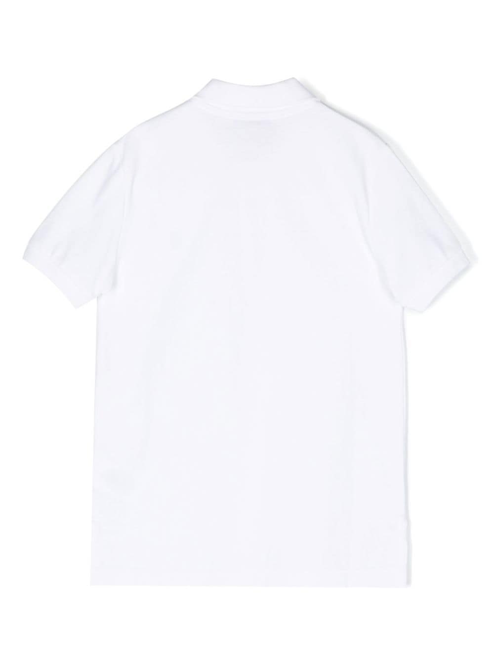 Polo bianca per bambino con logo 322603252 004 Ralph Lauren Kids 