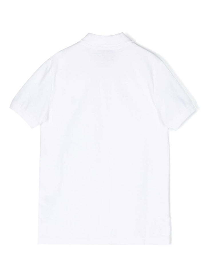 Polo bianca per bambino con logo 322603252 004 Ralph Lauren Kids 