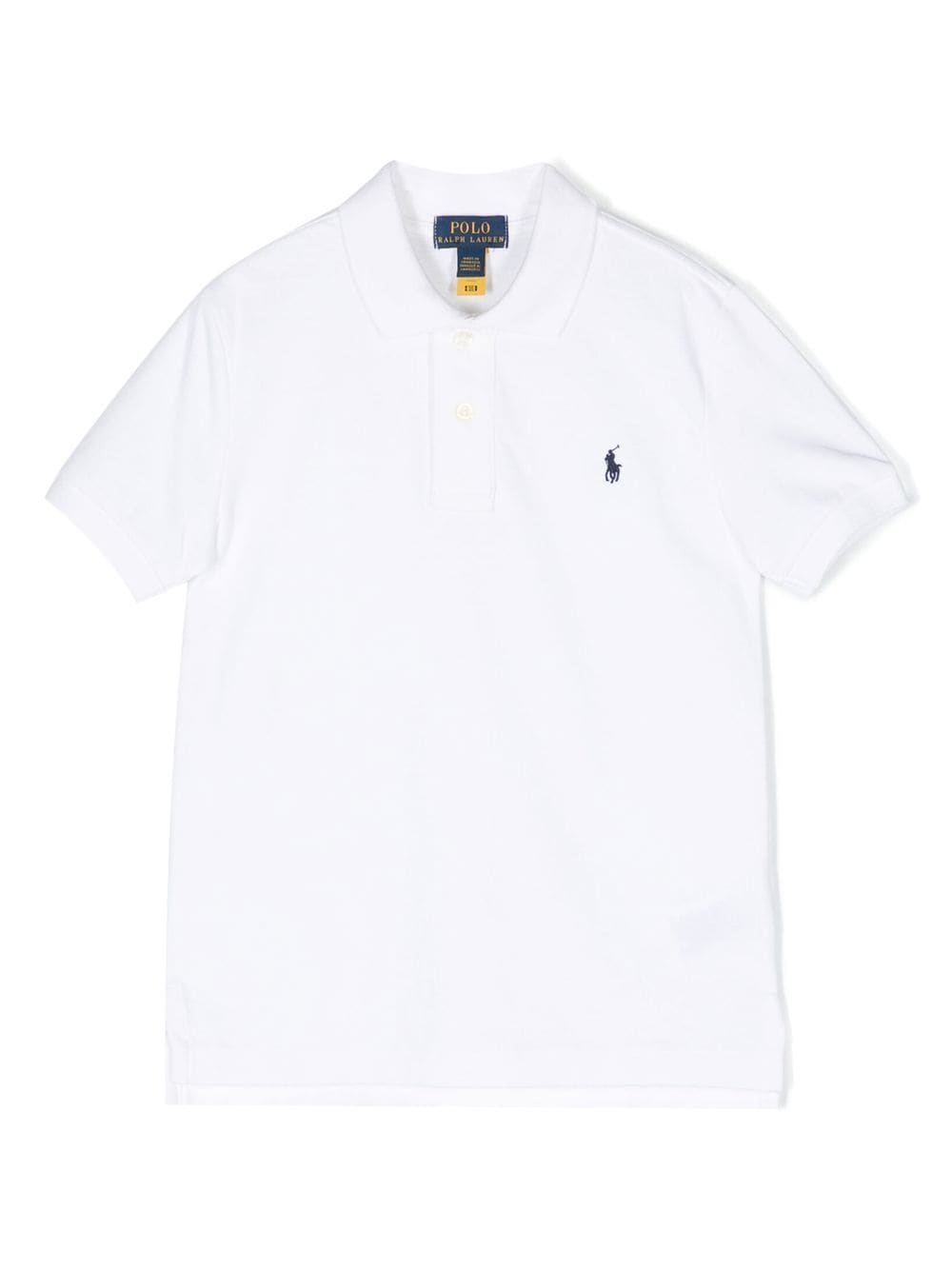 Polo bianca per bambino con logo 322603252 004 Ralph Lauren Kids 