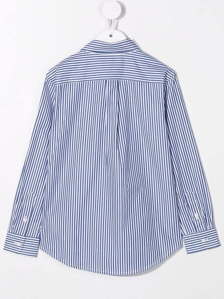Camicia blu/bianco per bambino 323862260 002 Ralph Lauren Kids 