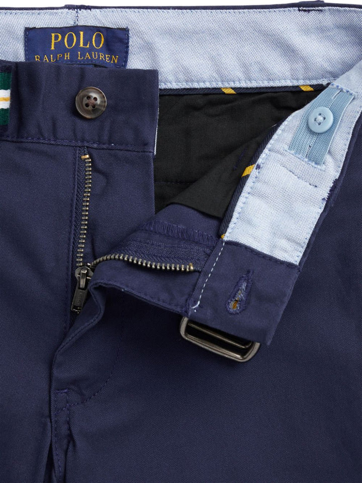 Bermuda blu per bambino con logo 322863960 003 Ralph Lauren Kids 
