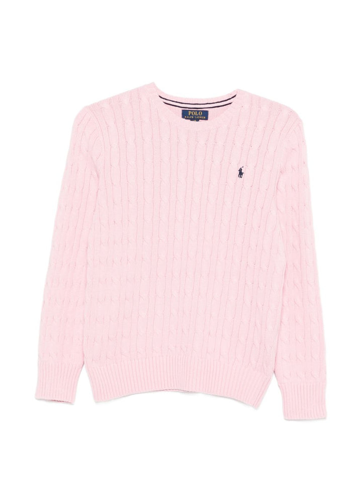 Maglione rosa per bambino 323702674 511 Ralph Lauren Kids 
