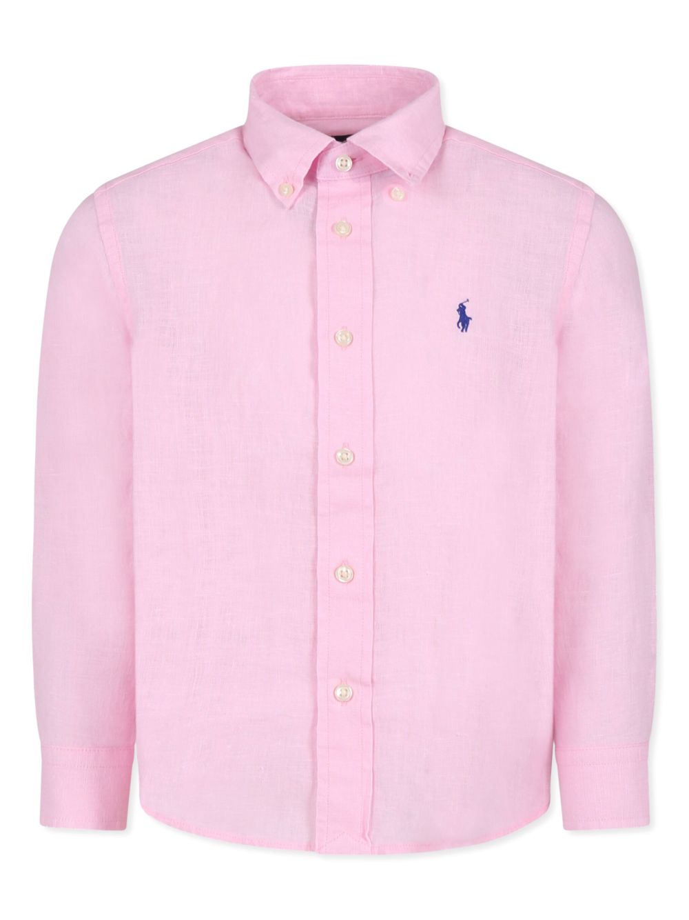 Camicia rosa fenicottero per bambino 323967600 002 Ralph Lauren Kids 