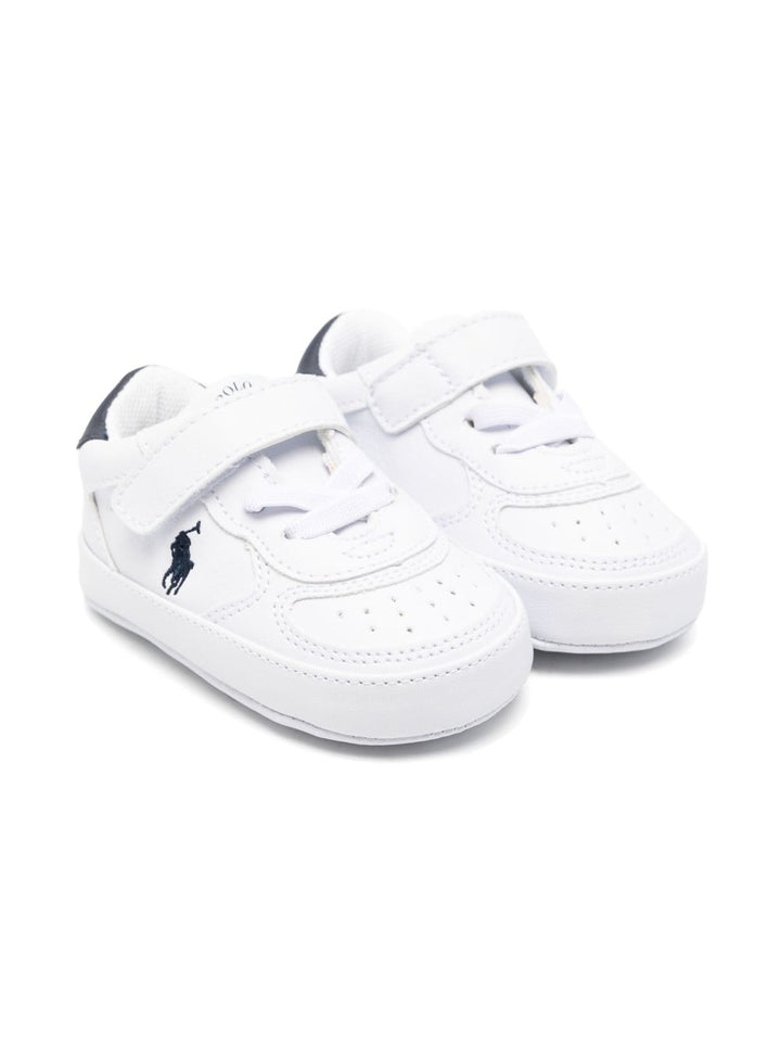 Sneakers bianche/blu per bambino RL02367103 MAS Ralph Lauren Kids 