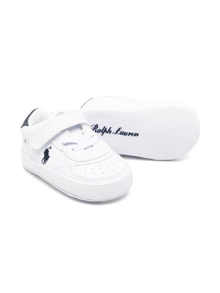 Sneakers bianche/blu per bambino RL02367103 MAS Ralph Lauren Kids 