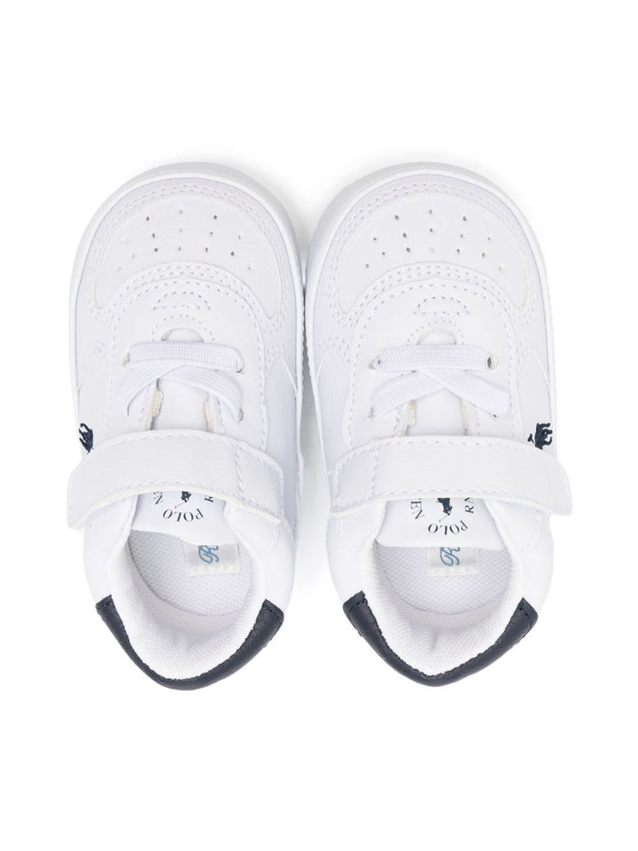 Sneakers bianche/blu per bambino RL02367103 MAS Ralph Lauren Kids 