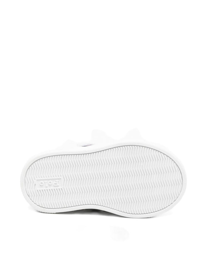Sneakers bianco per bambino RL04217101 FRA Ralph Lauren Kids 