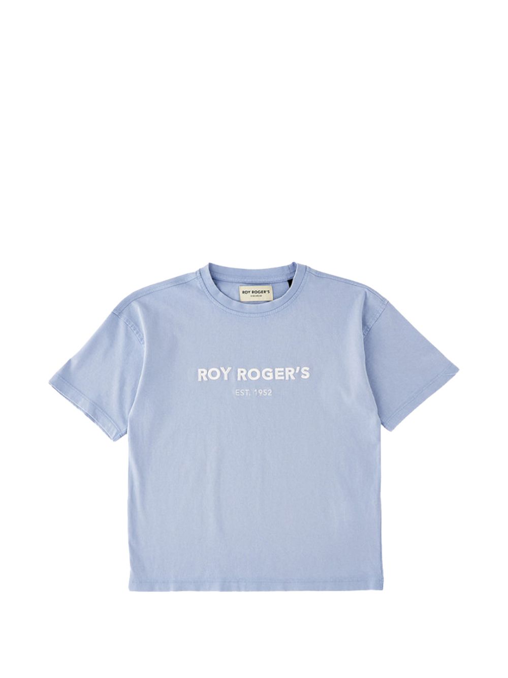 T-shirt azzurra per bambino 11900K 3814 Roy Rogers Kids 