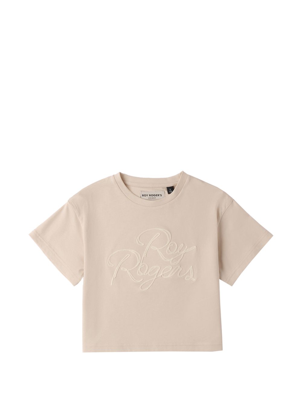 T-shirt beige per bambina 17600 1027 Roy Rogers Kids 