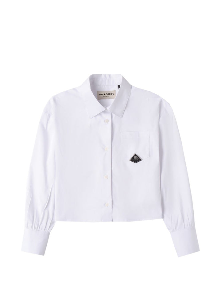 Camicia bianca per bambina 19500 0113 Roy Rogers Kids 