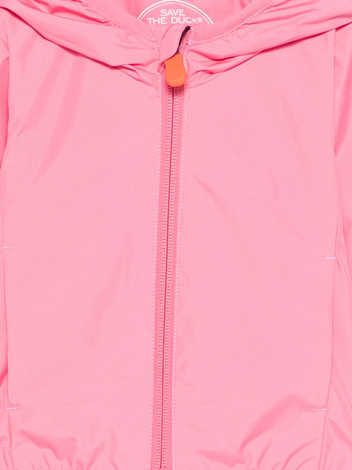 Giubbotto rosa aurora per neoanta I30006XWIND22 80018 Save The Duck Kids 