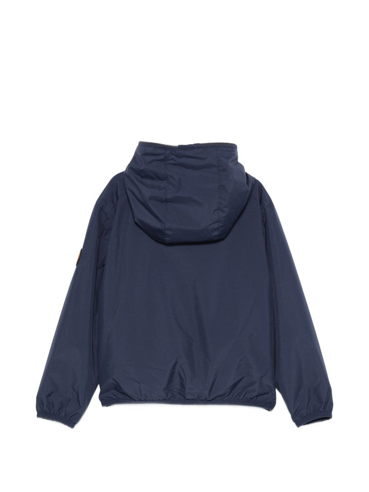 Giubbotto blu navy per bambino J30036XWIND22 90000 Save The Duck Kids 