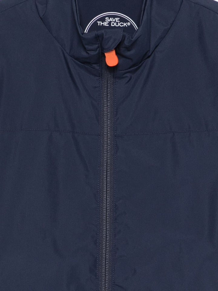 Giubbotto blu navy per bambino J35190BWIND22 90000 Save The Duck Kids 