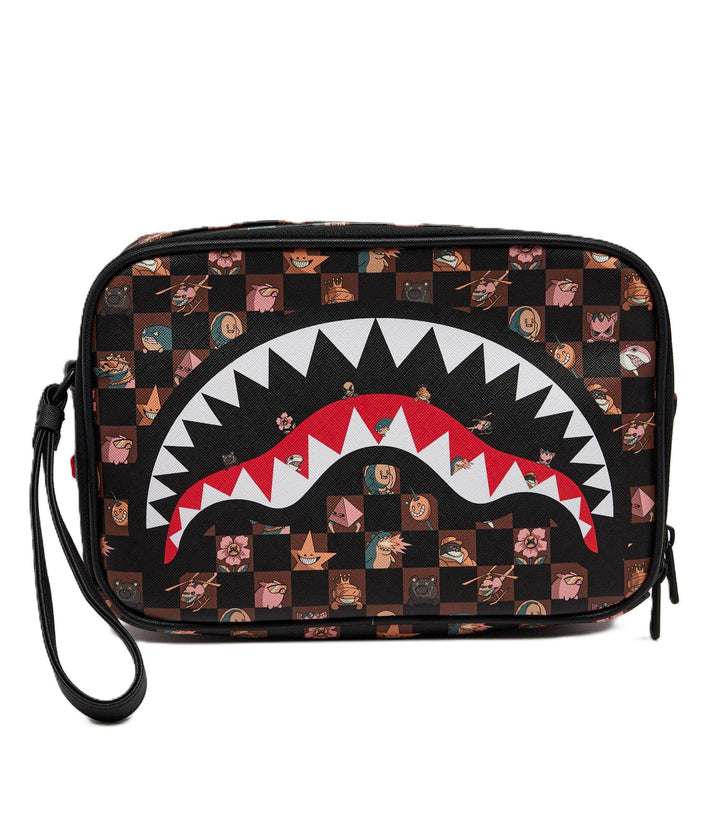 Borsa marrone/nero per bambino 910B8907 NSZ Sprayground Kid 