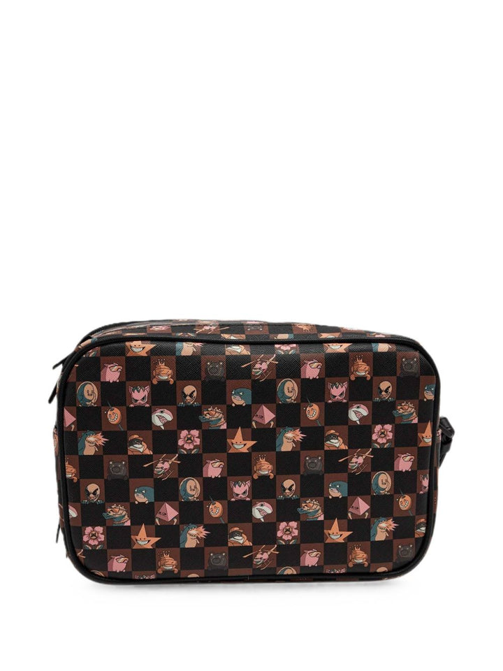 Borsa marrone/nero per bambino 910B8907 NSZ Sprayground Kid 