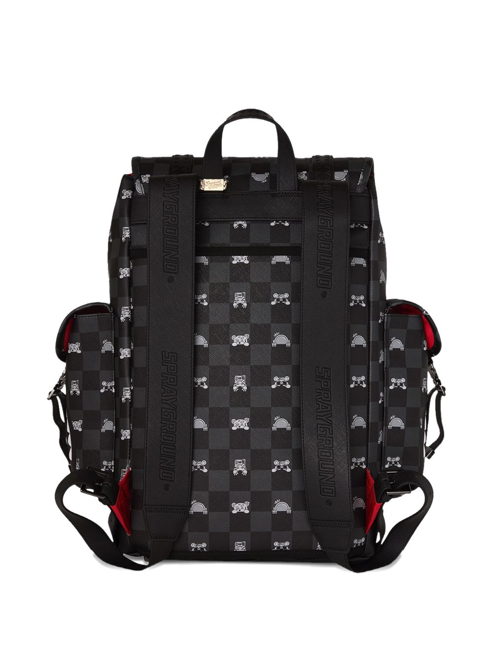 Zaino nero/grigio per bambino 910B8909 NSZ Sprayground Kid 