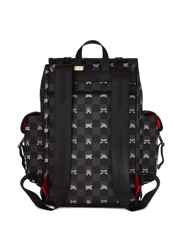 Zaino nero/grigio per bambino 910B8909 NSZ Sprayground Kid 
