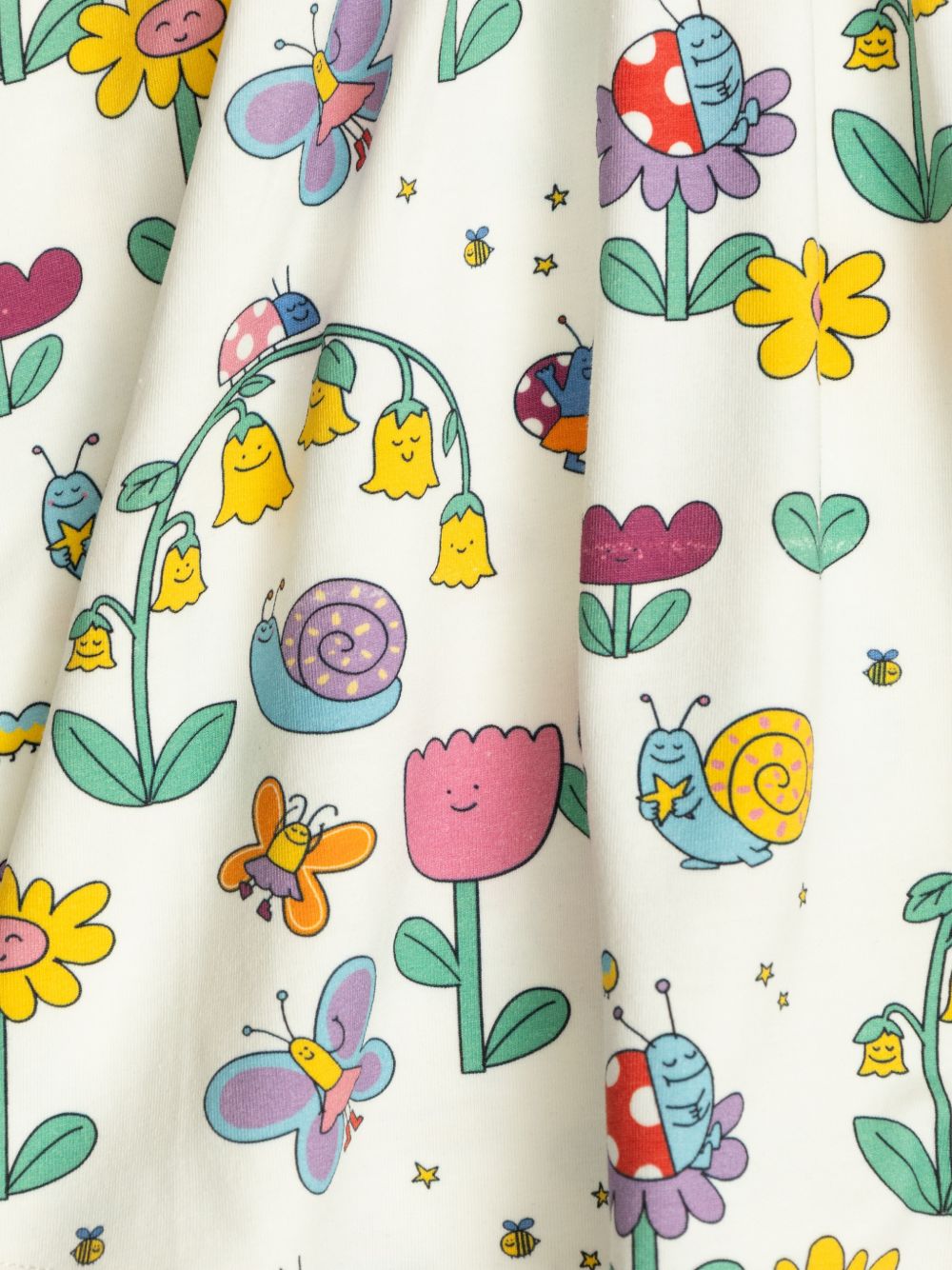 Abito bianco per neonata TY1011Z3574 101MC Stella McCartney Kids 