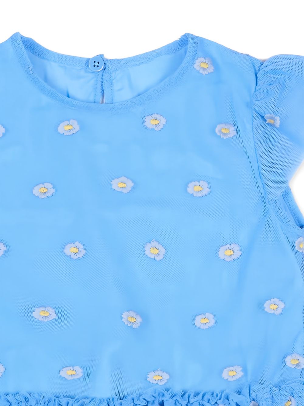 Abito blu per neonata TY1051Z3653 636EM Stella McCartney Kids 