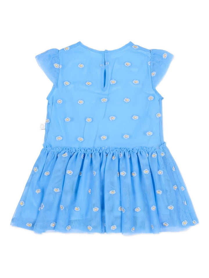 Abito blu per neonata TY1051Z3653 636EM Stella McCartney Kids 