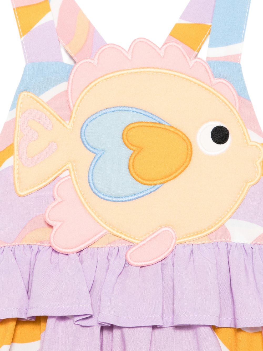 Abito multicolore per neonata TY1092Z3442 999MC Stella McCartney Kids 