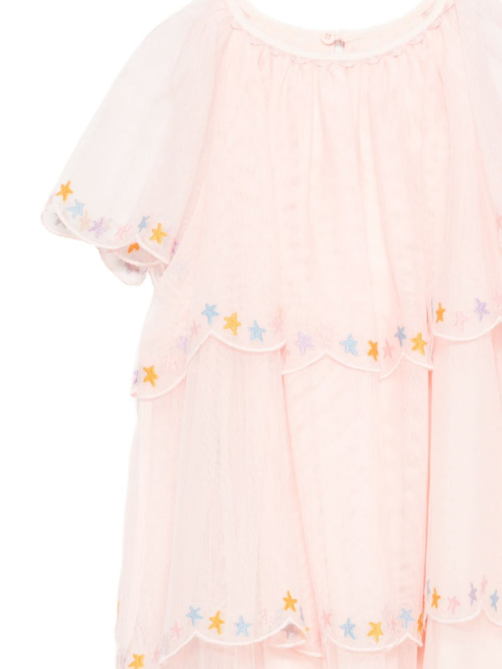Abito rosa chiaro per bambina TY1B82Z1119 503 Stella McCartney Kids 