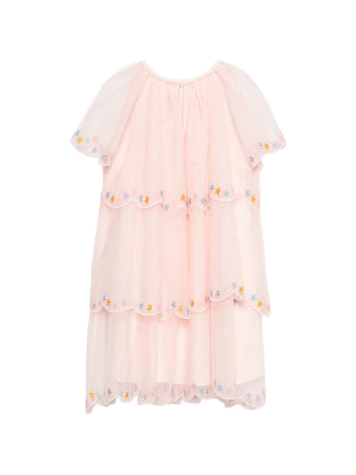 Abito rosa chiaro per bambina TY1B82Z1119 503 Stella McCartney Kids 