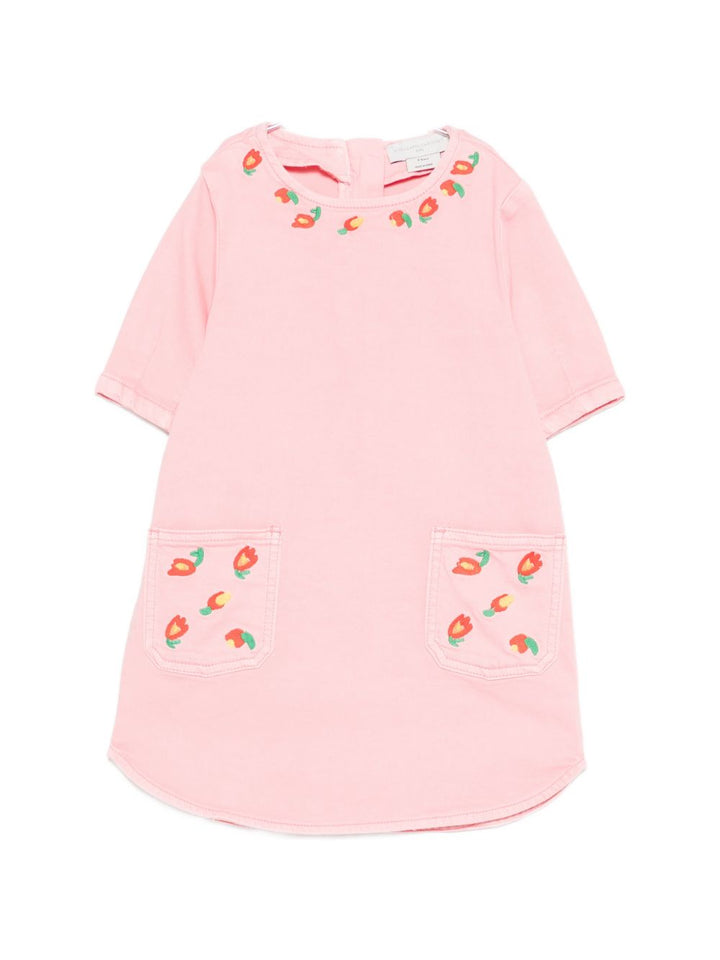 Abito rosa per bambina TY1C41Z0156 509 Stella McCartney Kids 