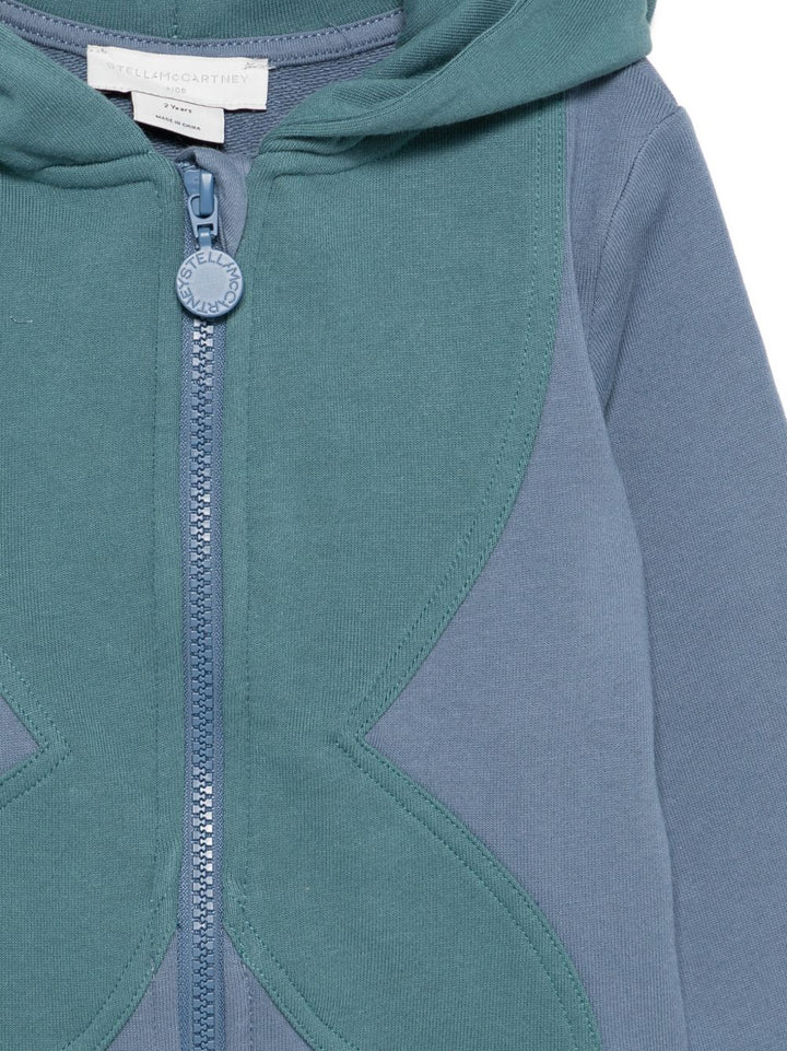 Felpa blu per bambino TY4P90Z3409 61B Stella McCartney Kids 