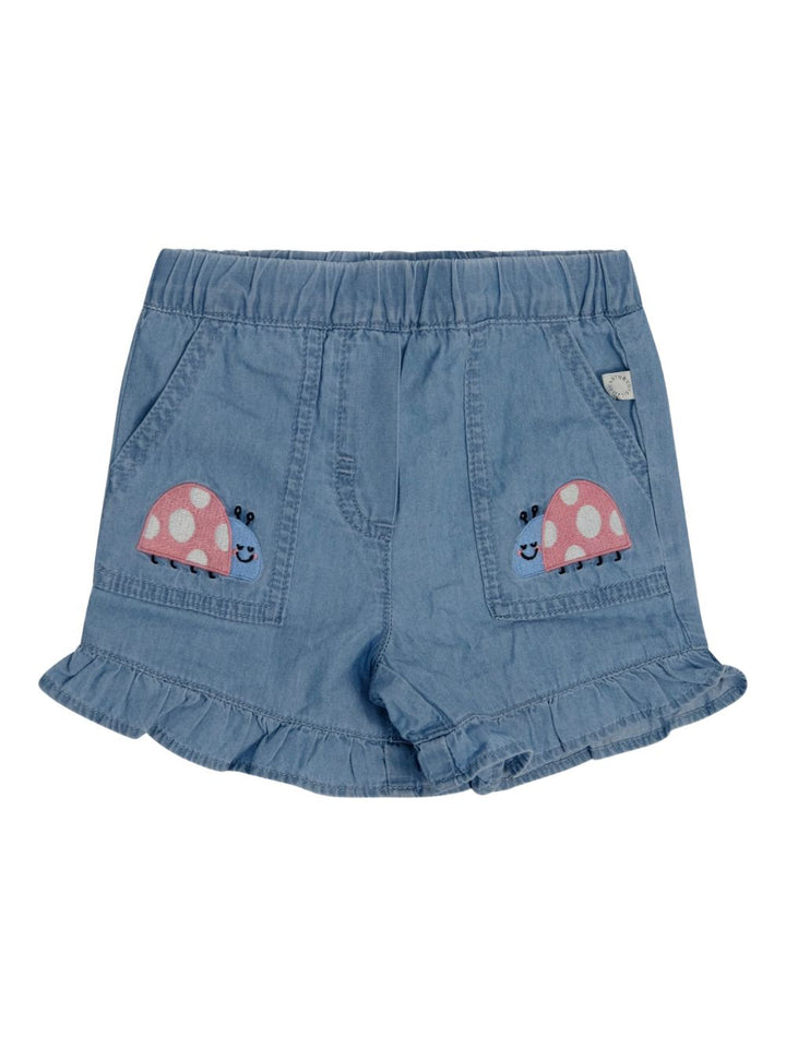 Bermuda blu per neonata TY6019Z0161 600 Stella McCartney Kids 