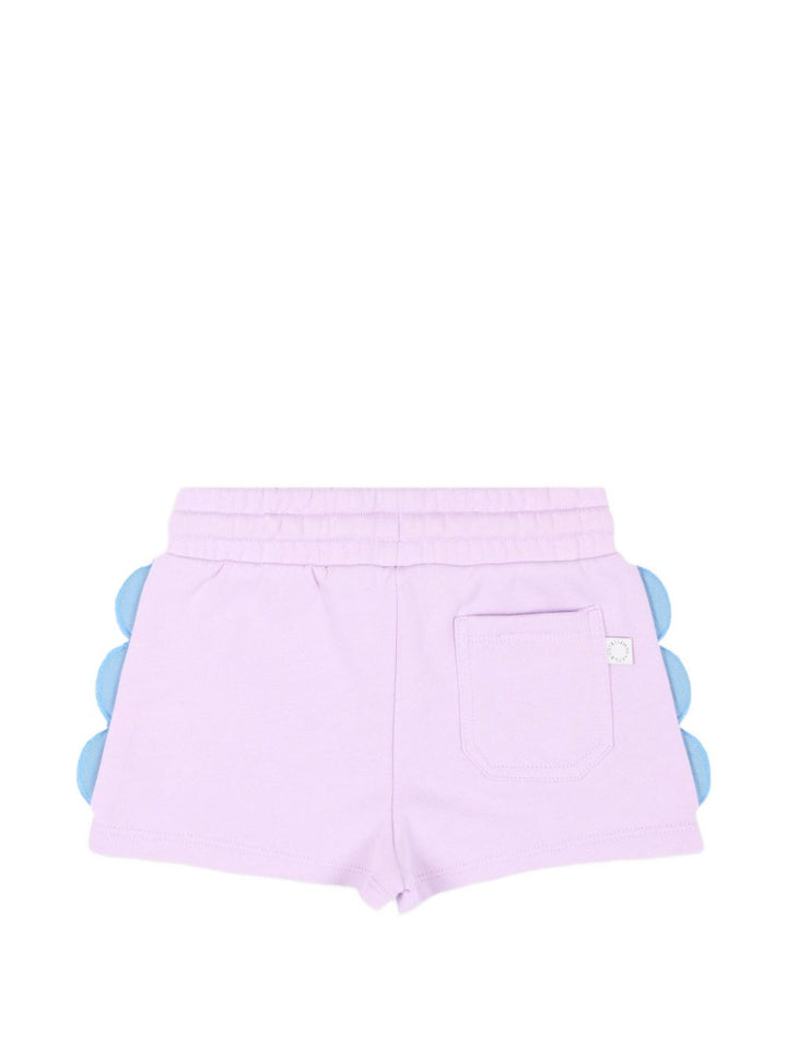 Bermuda lilla per neonata TY6059Z3409 539 Stella McCartney Kids 