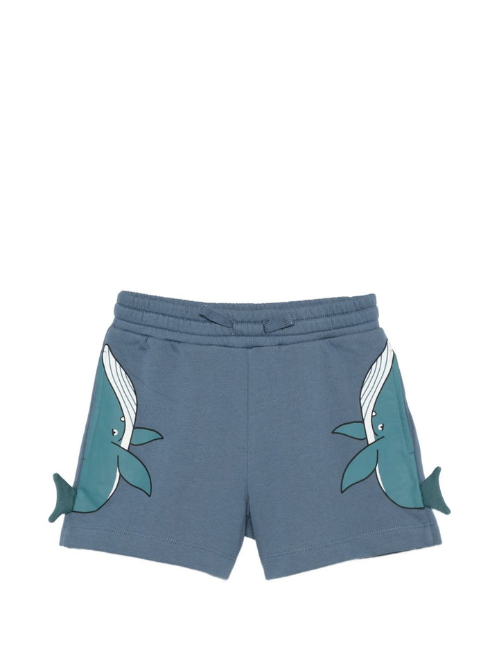 Bermuda blu per bambino TY6P99Z3409 61B Stella McCartney Kids 