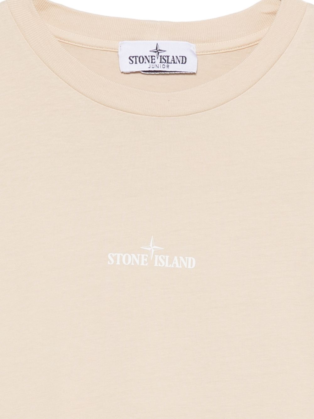 T-shirt beige per bambino 62100009S0377 V0090 Stone Island Kids 
