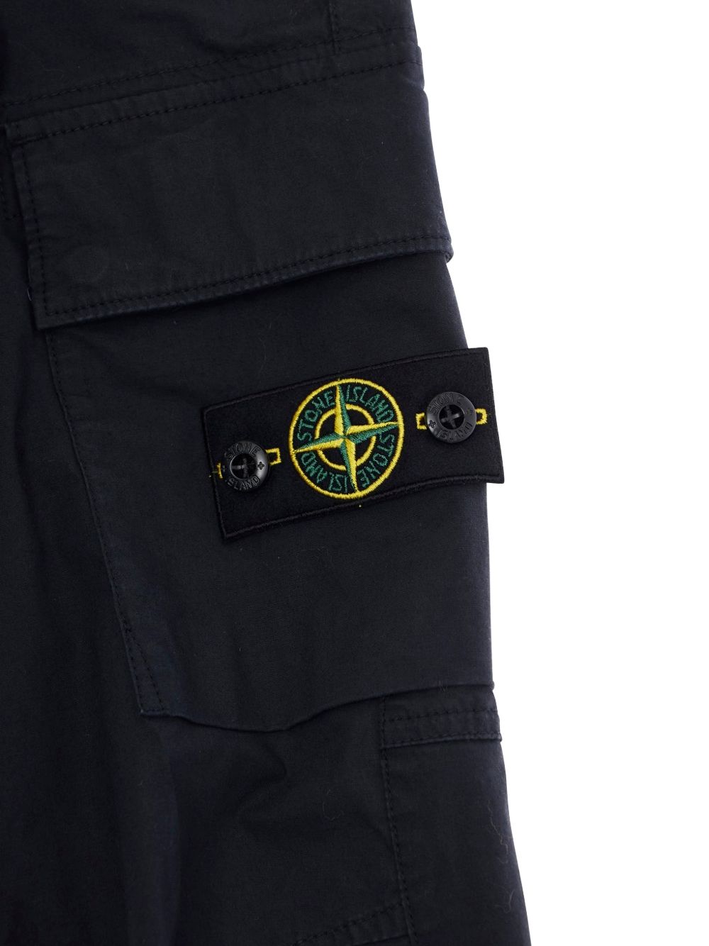 Pantalone nero per bambino 63100004S0001 V0020 Stone Island Kids 