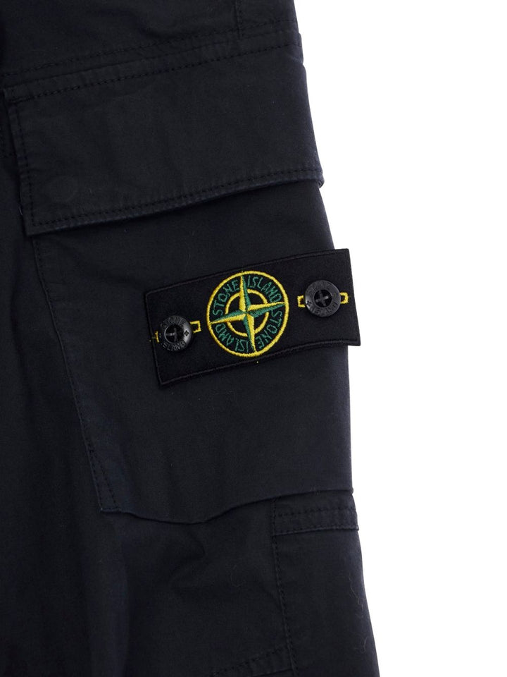 Pantalone nero per bambino 63100004S0001 V0020 Stone Island Kids 