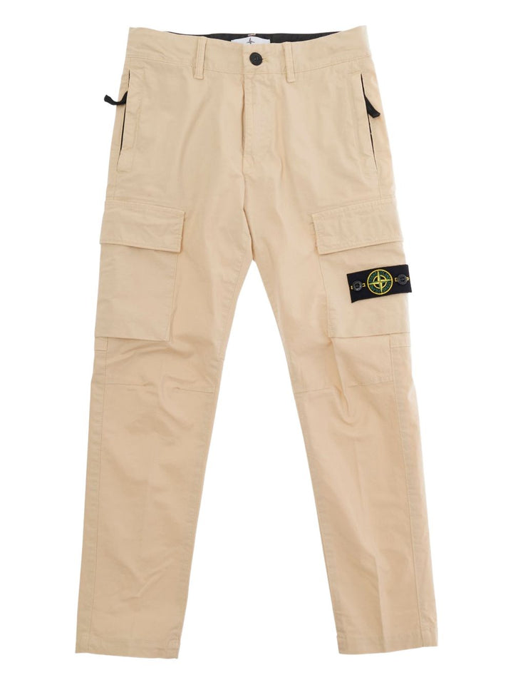 Pantalone beige per bambino 63100004S0001 V0090 Stone Island Kids 