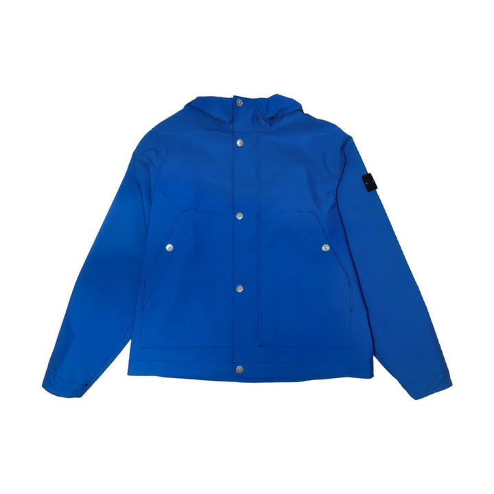 Giubbotto blu elettrico per bambino 64100008S0320 V0022 Stone Island Kids 