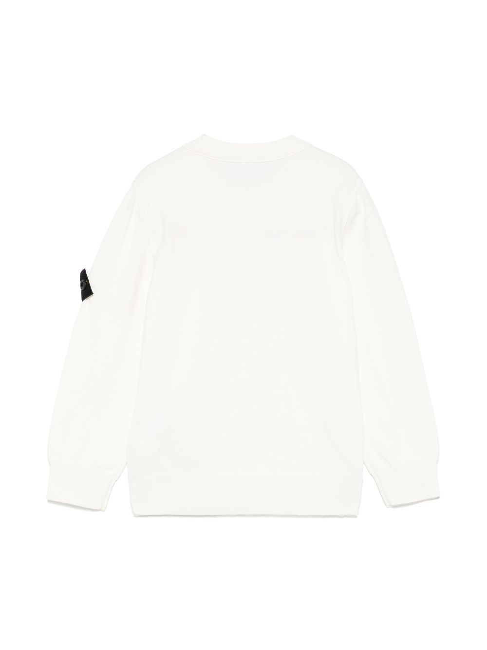 Maglione bianco per bambino 65100001S00B2 V0001 Stone Island Kids 