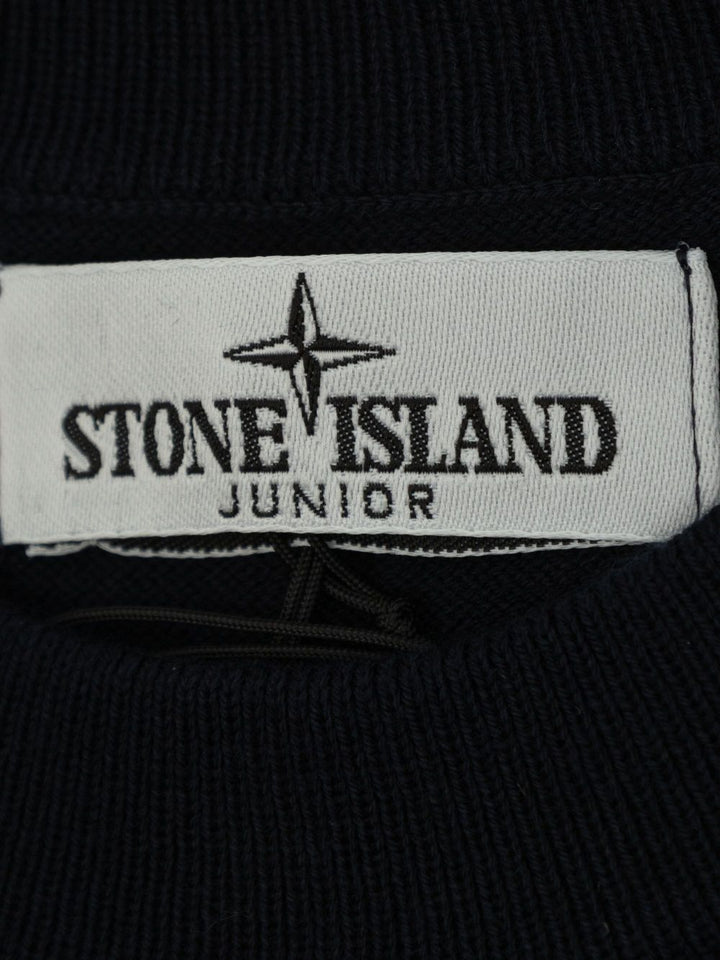Maglione blu navy per bambino 65100001S00B2 V0020 Stone Island Kids 
