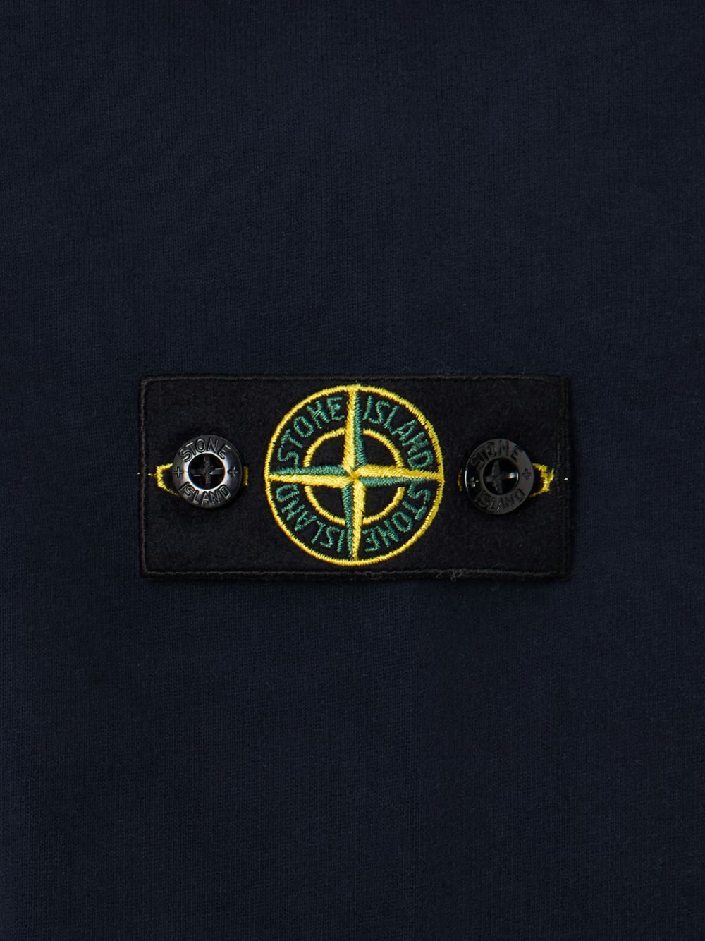 Felpa blu navy per bambino 66100004S0040 V0020 Stone Island Kids 