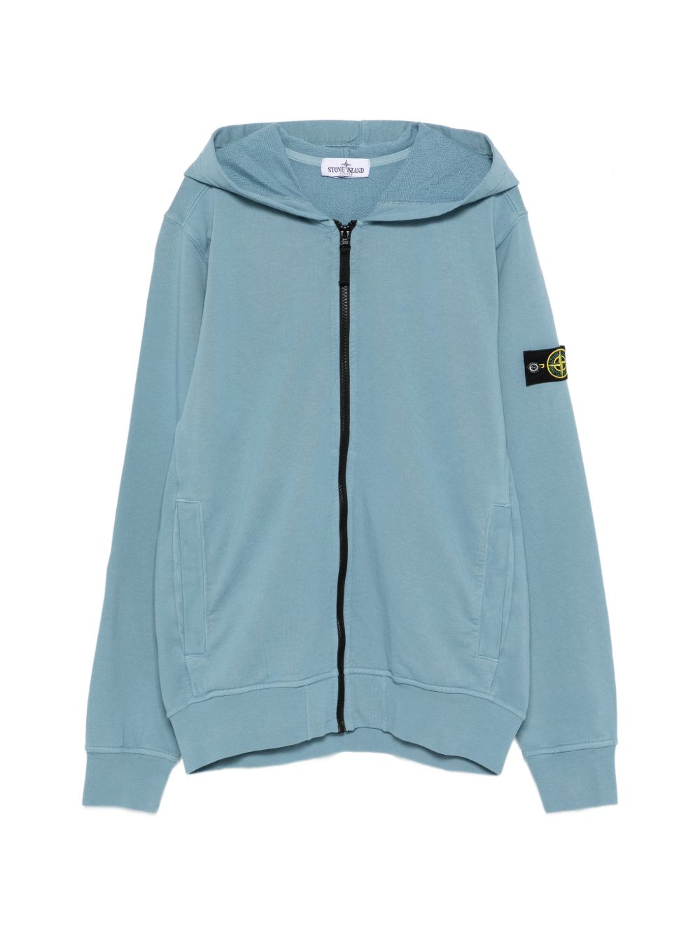 Felpa blu per bambino 66100004S0040 V004A Stone Island Kids 